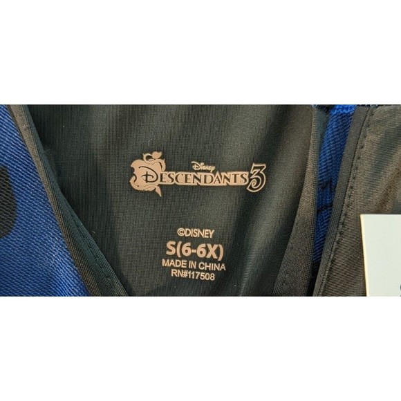 Disney Descendants Evie Bridesmaid Set Top & Bottom Girls S (6-6x) Blue - Picture 5 of 5